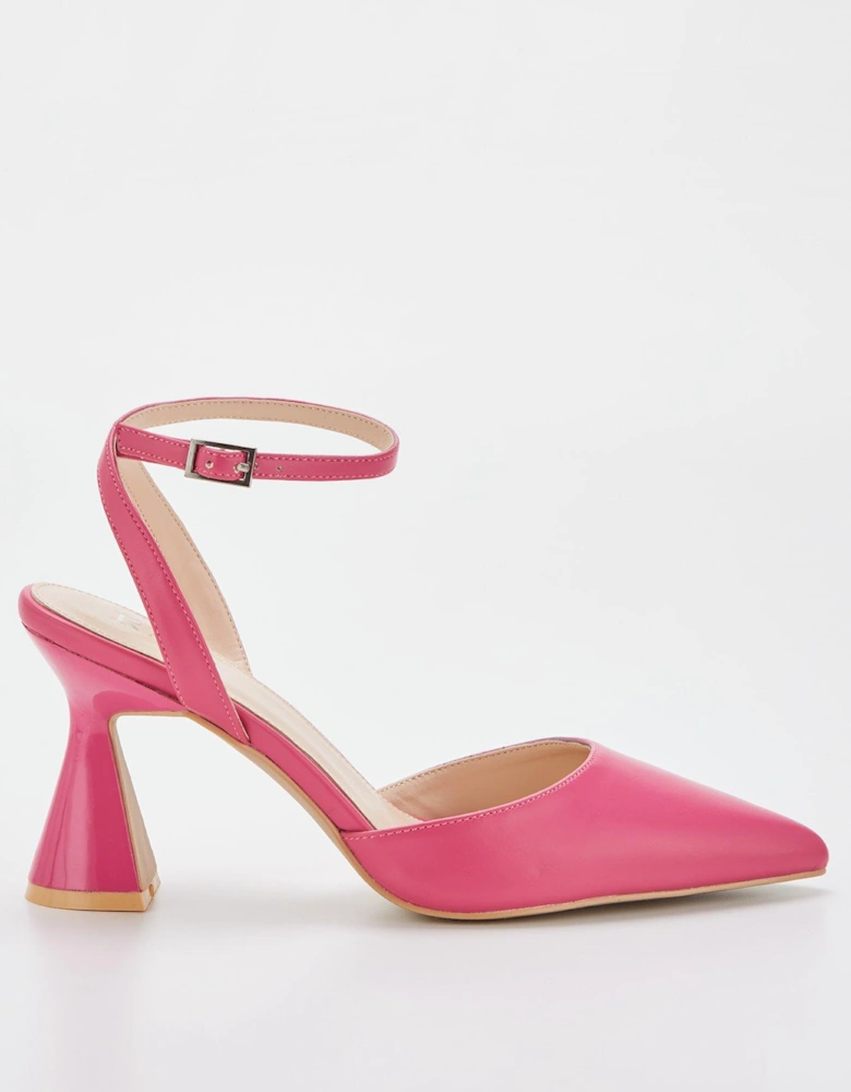 Carmello Heeled Platform Shoe - Pink