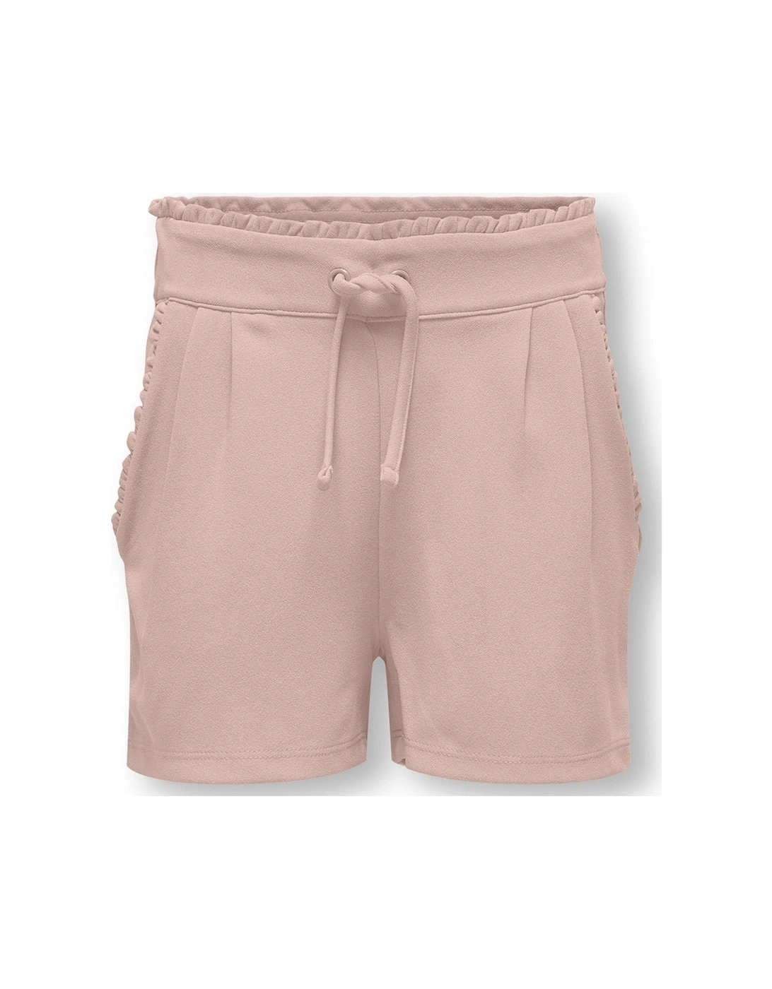 Girls Woven Frill Shorts - Light Pink, 3 of 2