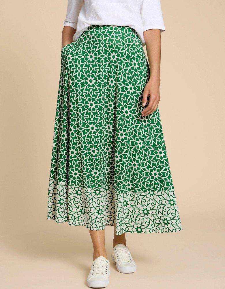 Jada Maxi Skirt - Green