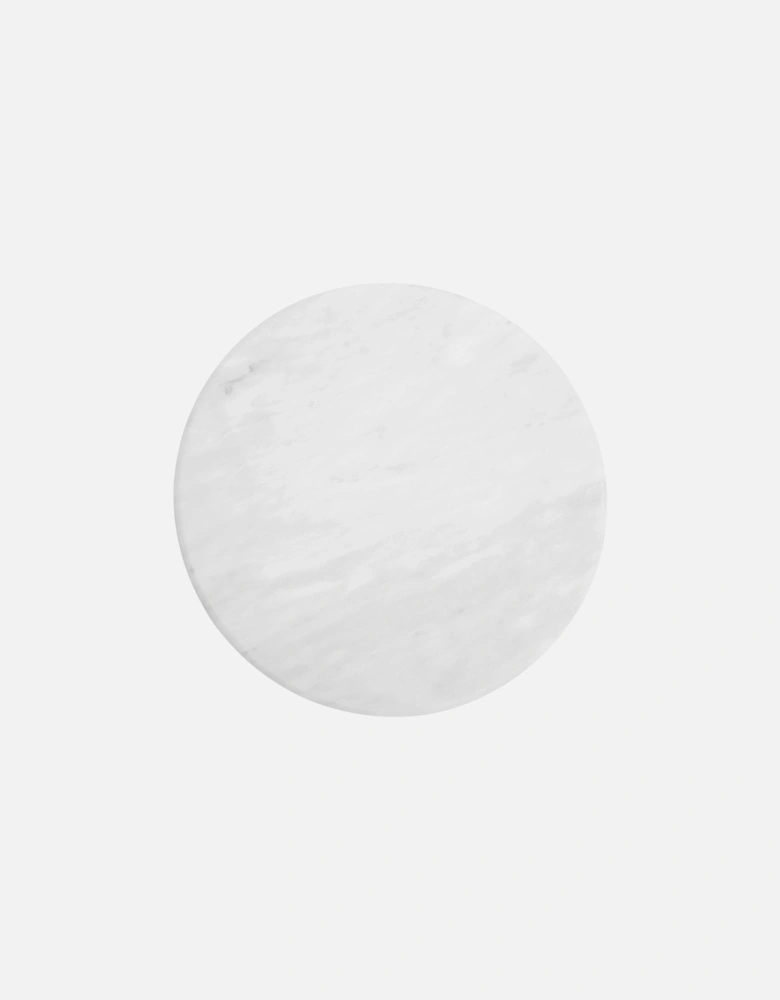 Round White Marble Chopping Board