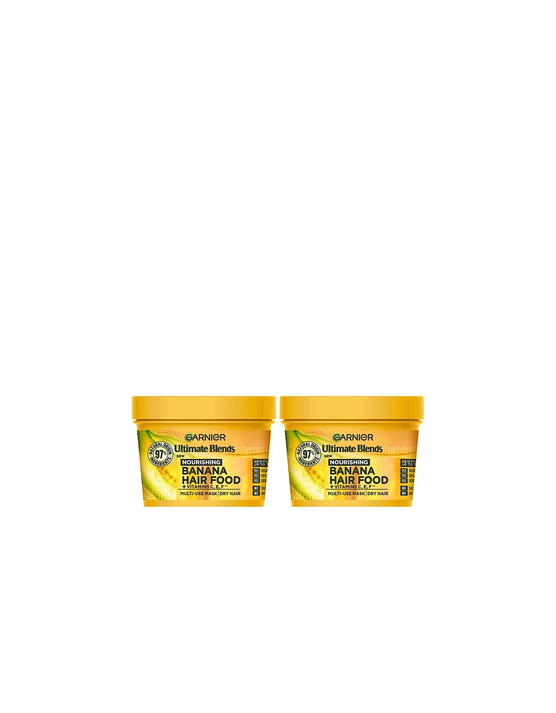 Ultimate Blends Banana 3-in-1 Dry Hair Mask Duo, 2 of 1