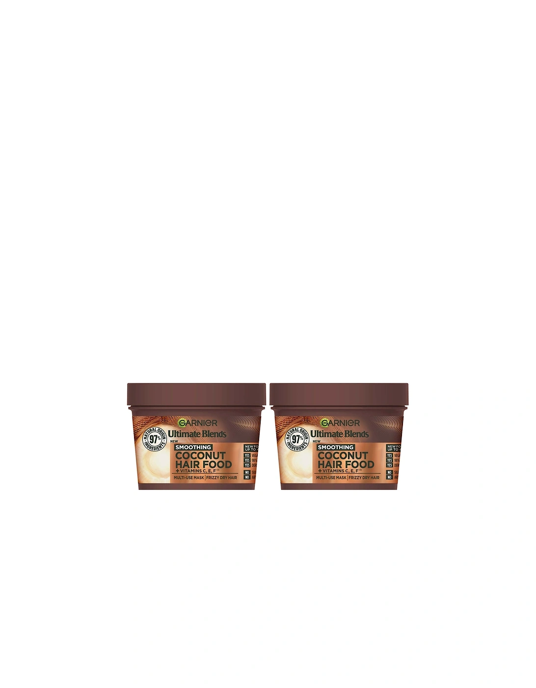Ultimate Blends Coconut 3-in-1 Frizzy Hair Mask Duo, 2 of 1