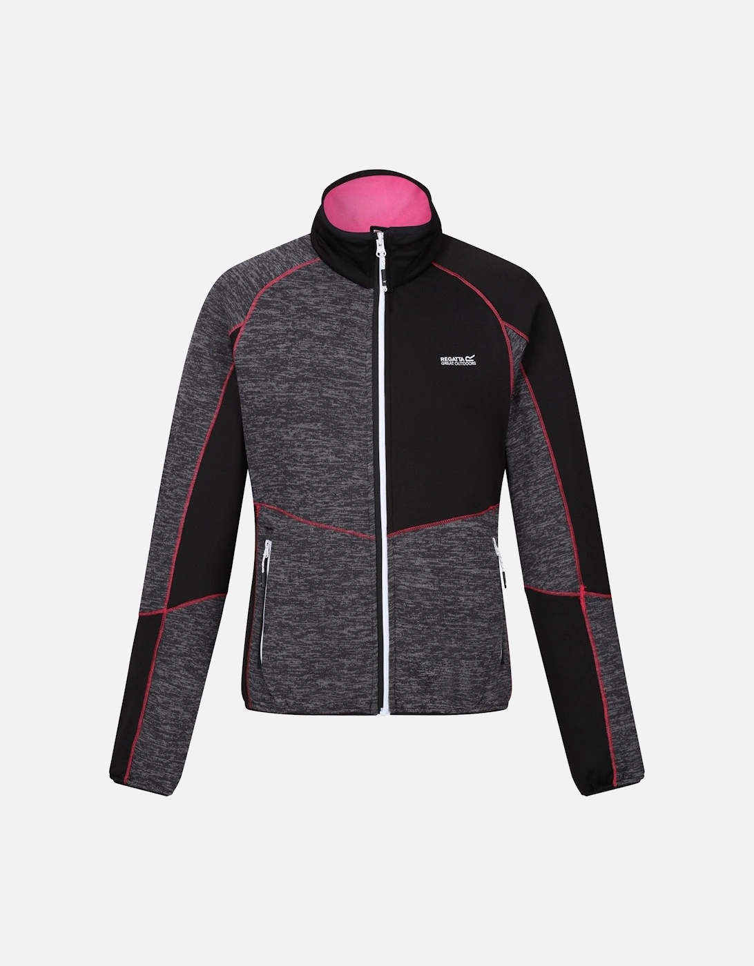 Regatta Womens/Ladies Lindalla VII Marl Full Zip Fleece Jacket, 6 of 5