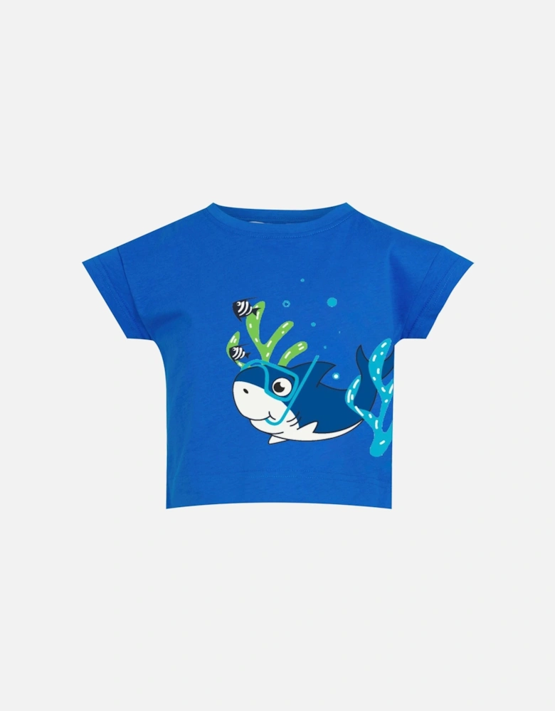 Childrens/Kids Bubbles The Shark T-Shirt