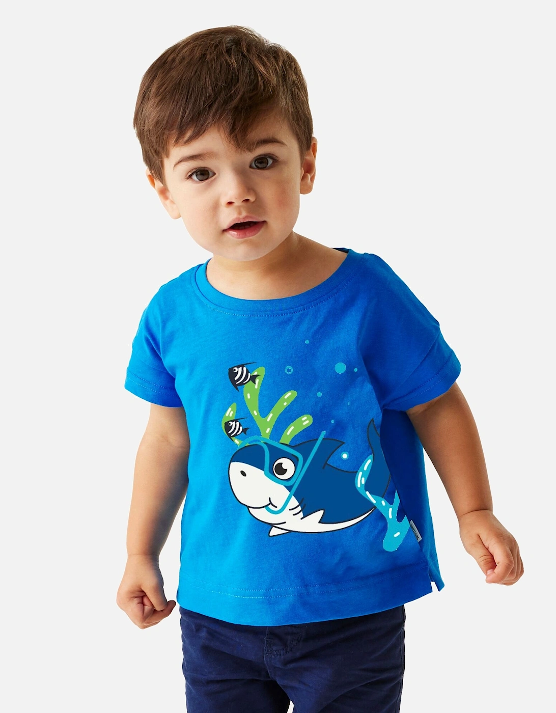 Childrens/Kids Bubbles The Shark T-Shirt