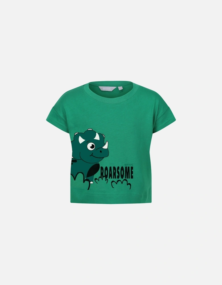 Childrens/Kids Stompy The Dinosaur T-Shirt