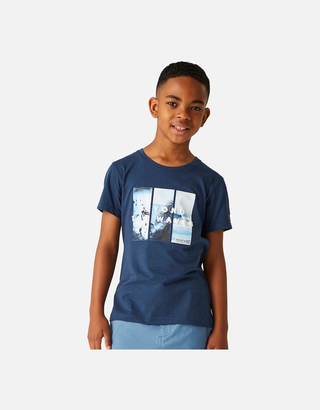 Childrens/Kids Bosley VII Seaside T-Shirt