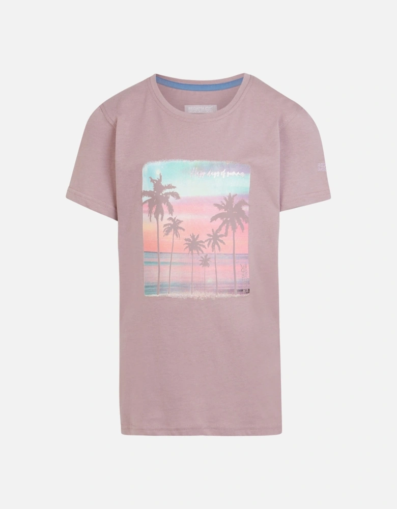 Childrens/Kids Bosley VII Palm Tree T-Shirt