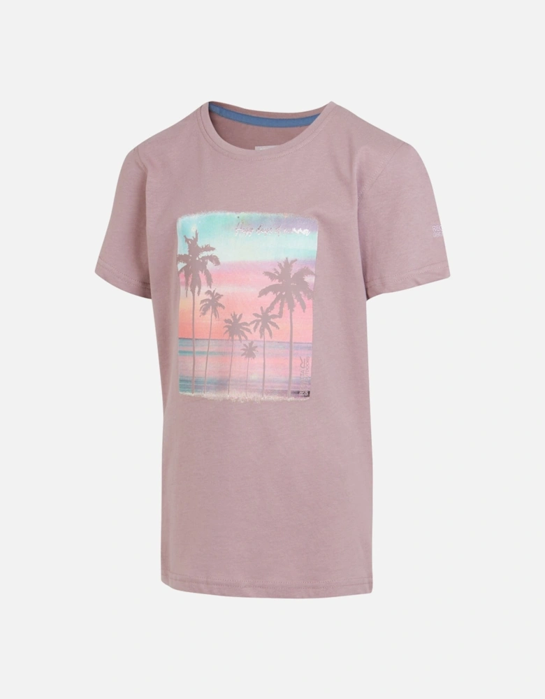 Childrens/Kids Bosley VII Palm Tree T-Shirt