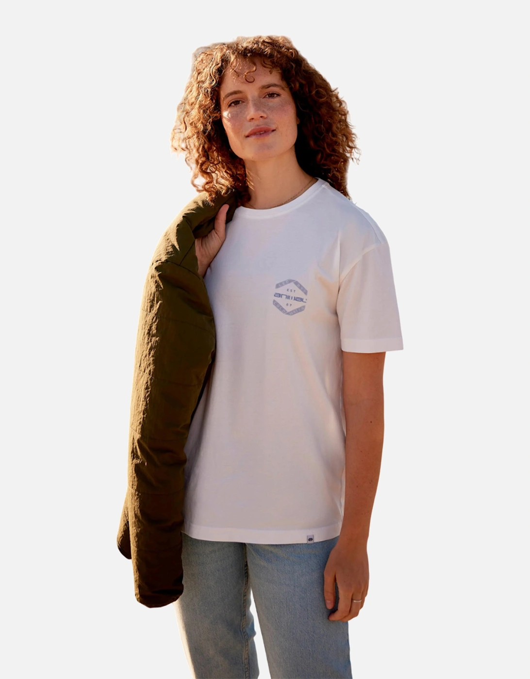 Womens/Ladies Leena Graphic Print Organic T-Shirt