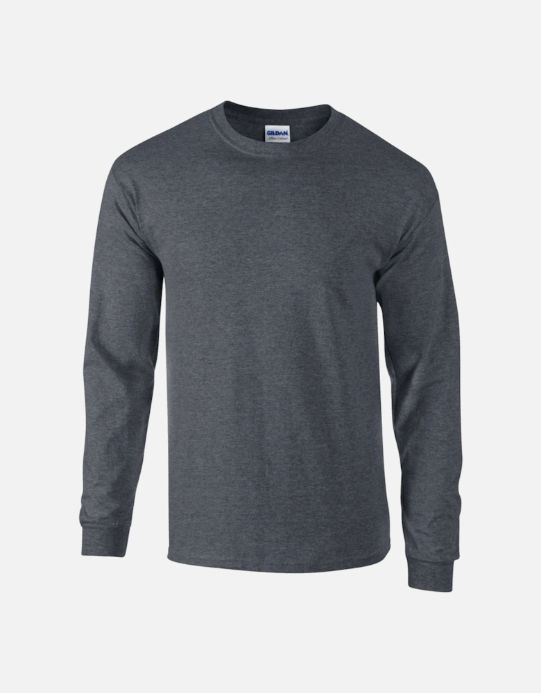 Unisex Adult Ultra Cotton Jersey Knit Long-Sleeved T-Shirt