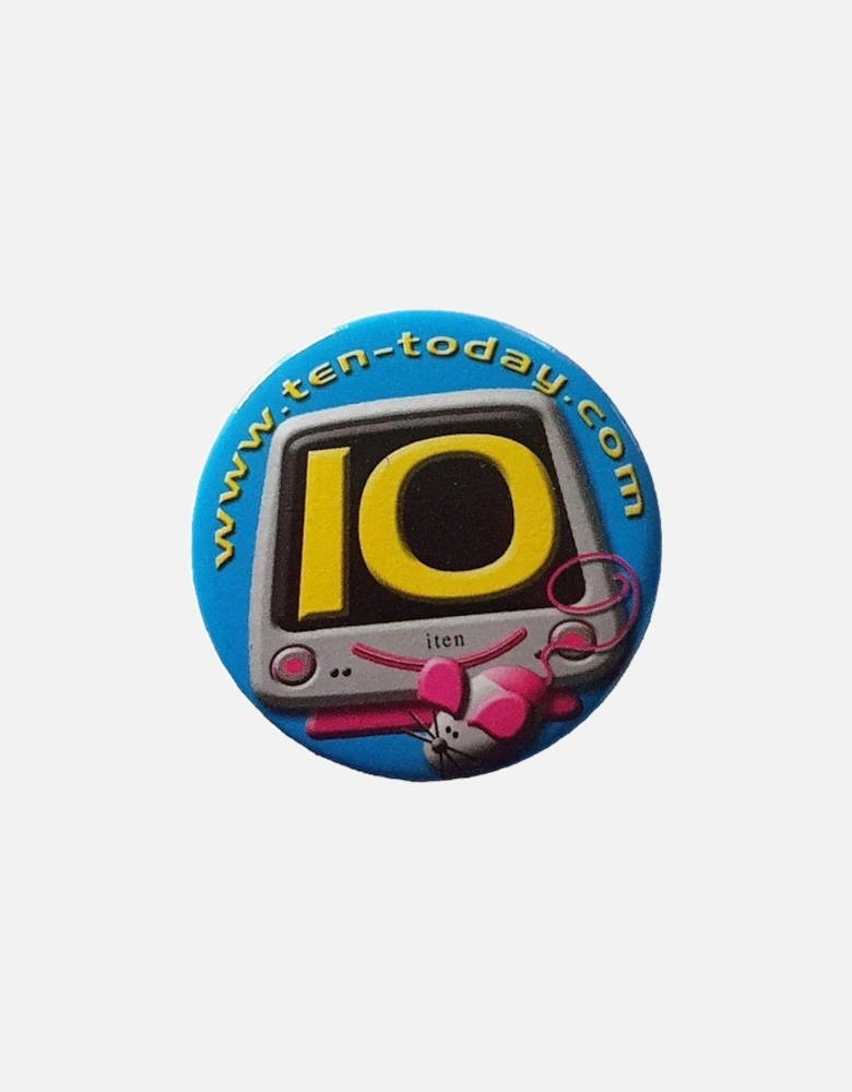 Number 10th Birthday Badge