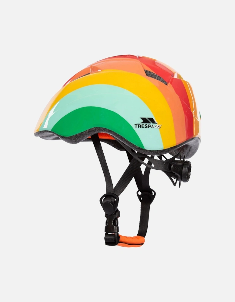 Childrens/Kids Dunt Rainbow Striped Mountain Biking Helmet