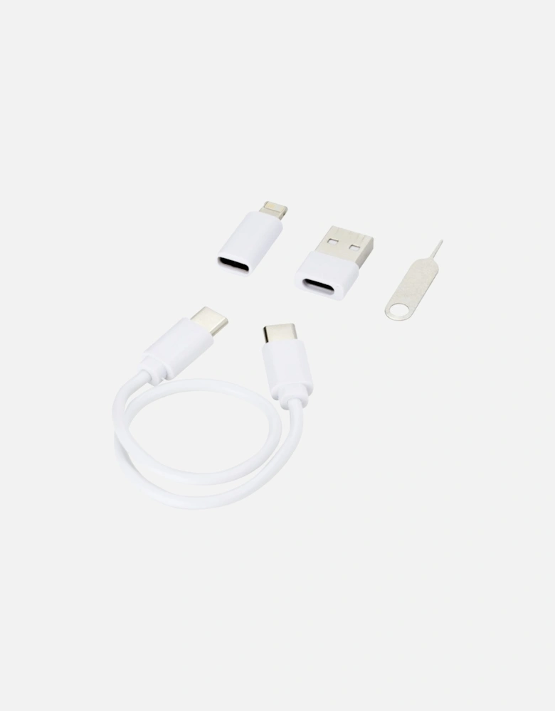 Savvy Recycled Plastic Modular Charging Cable with Phone Holder