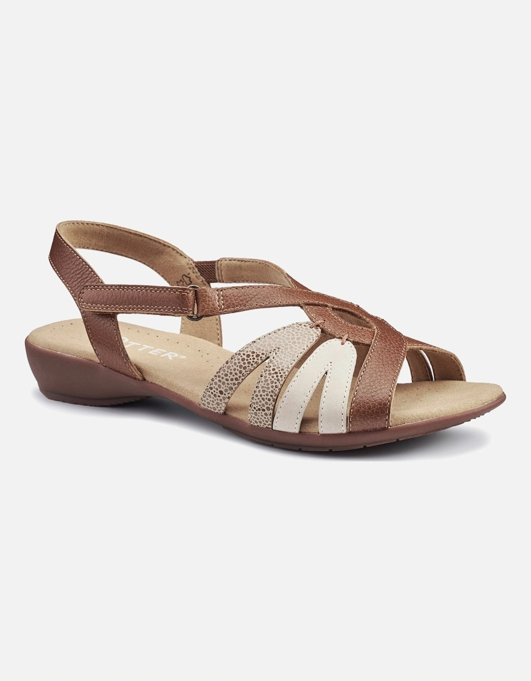 Flare Womens Wide Fit Sandals, 5 of 4