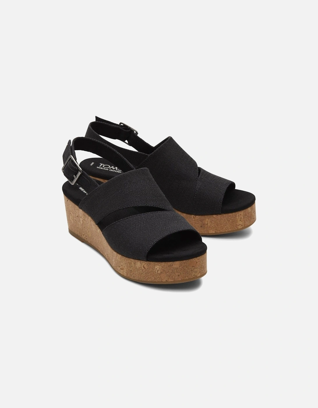 Claudine Womens Wedge Sandals