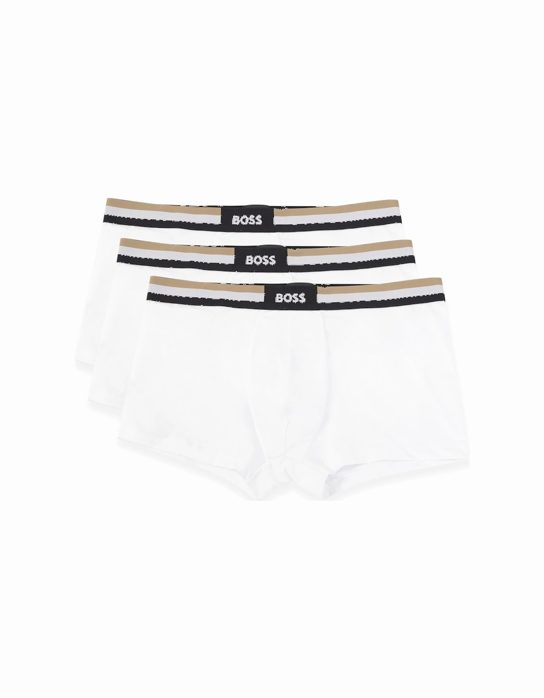 Trunk 3 Pack Boxer Shorts White, 5 of 4