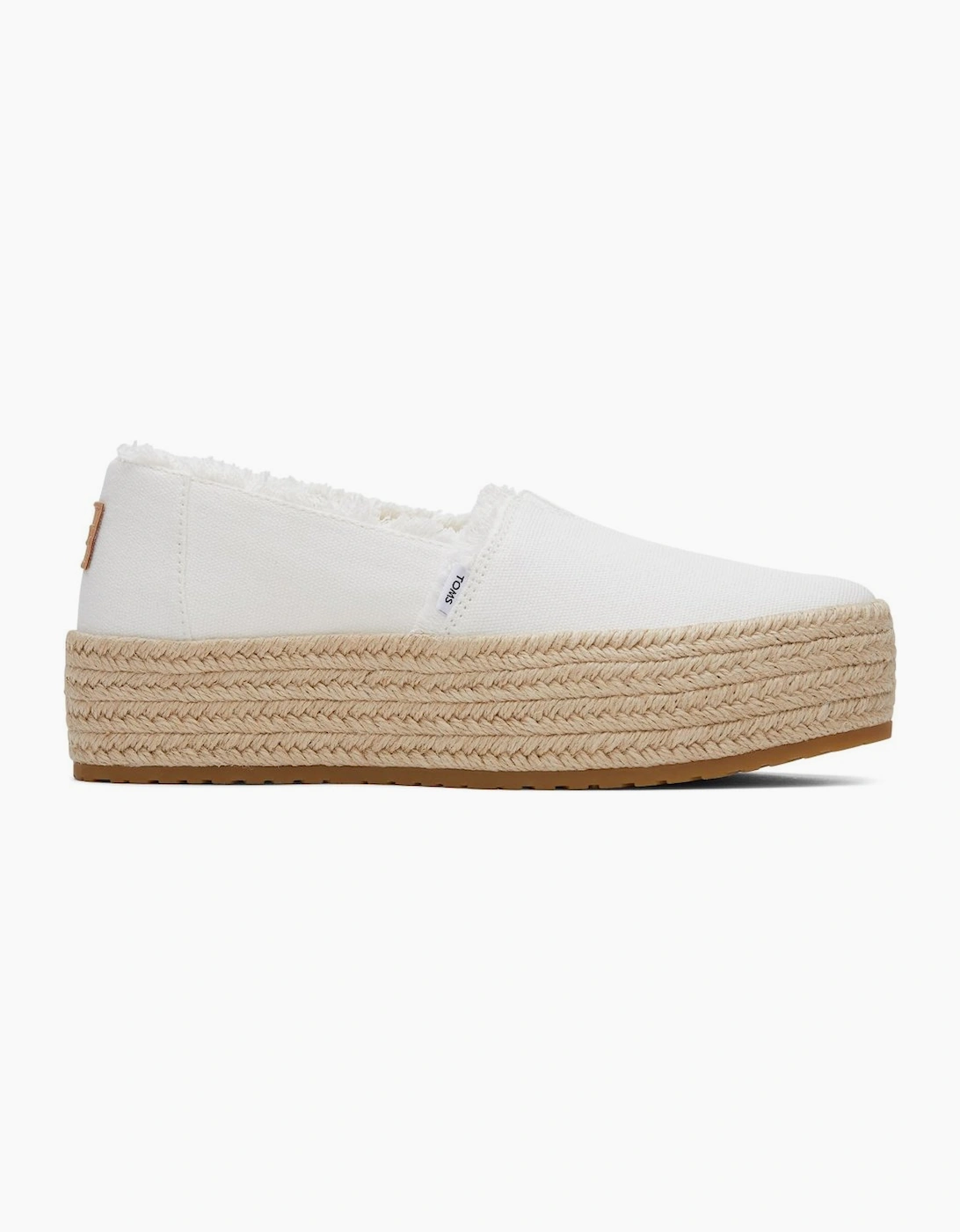 Toms Women's White Valencia Espadrilles - Size: 5
