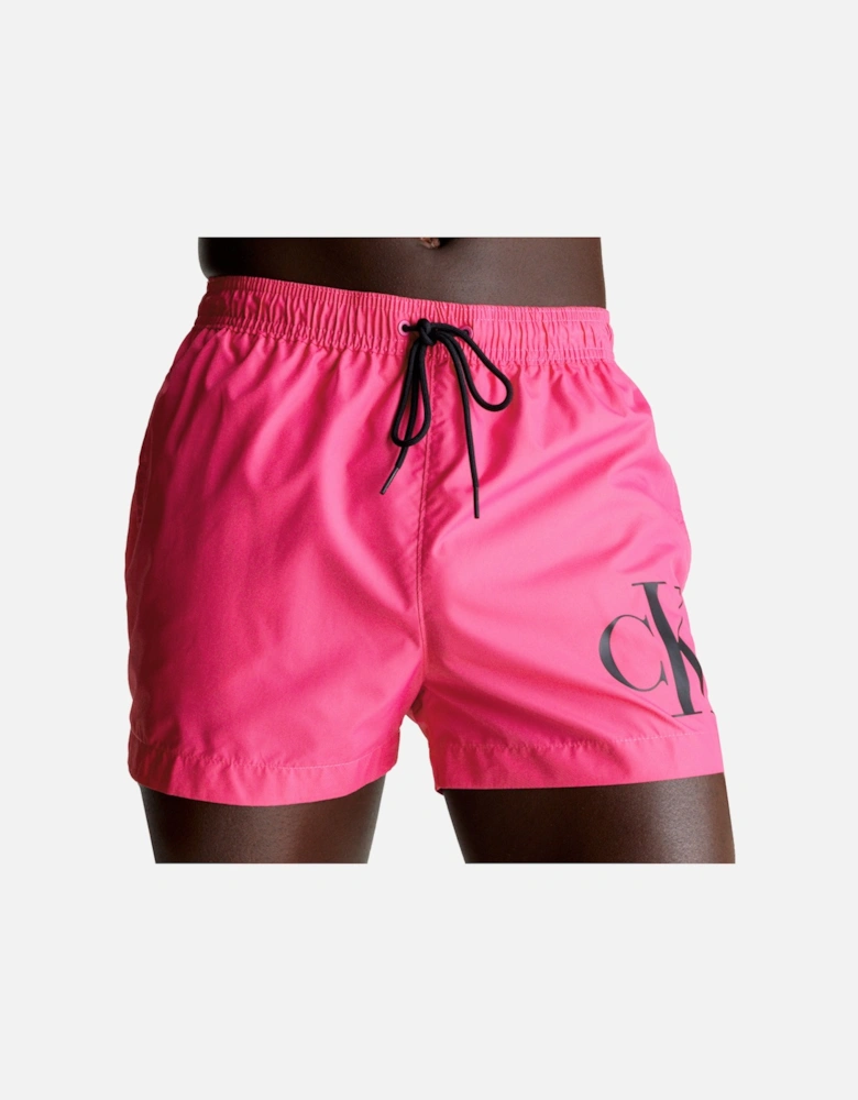 Mens Drawstring Swimshorts (Pink)