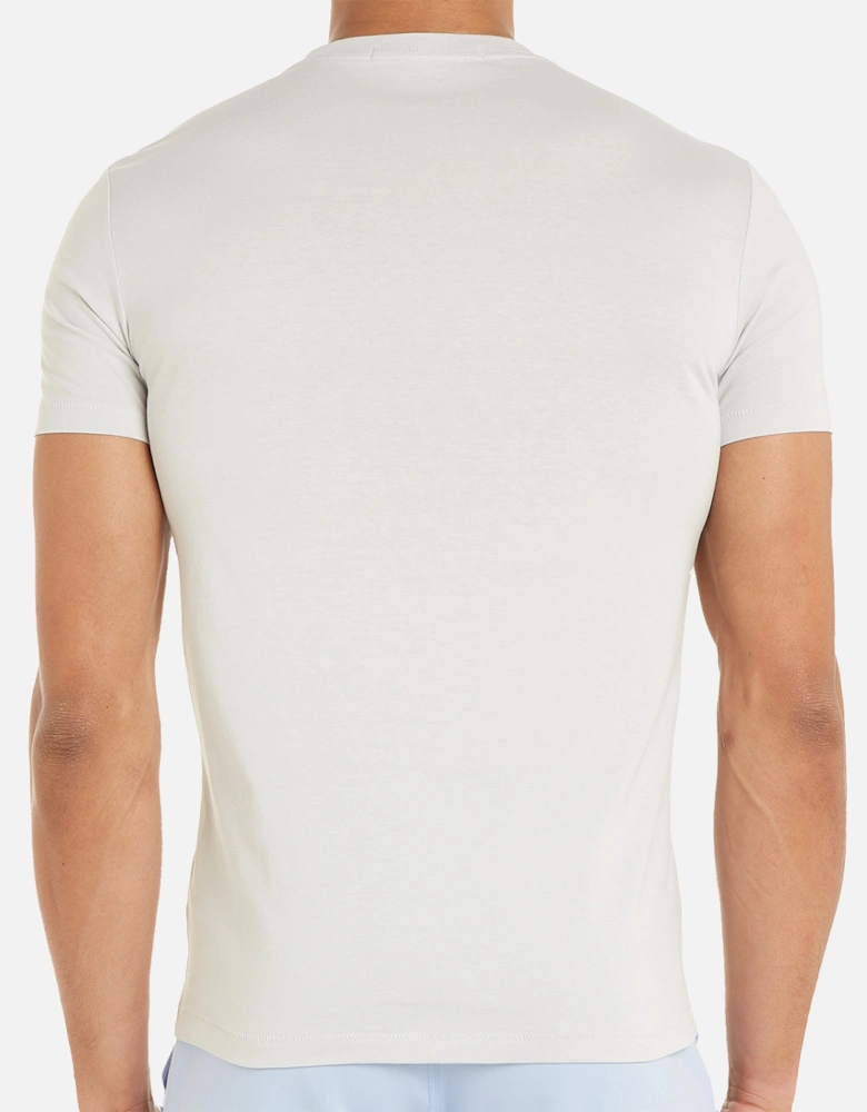 Mens Seasonal MonoLogo T-Shirt (Light Grey)