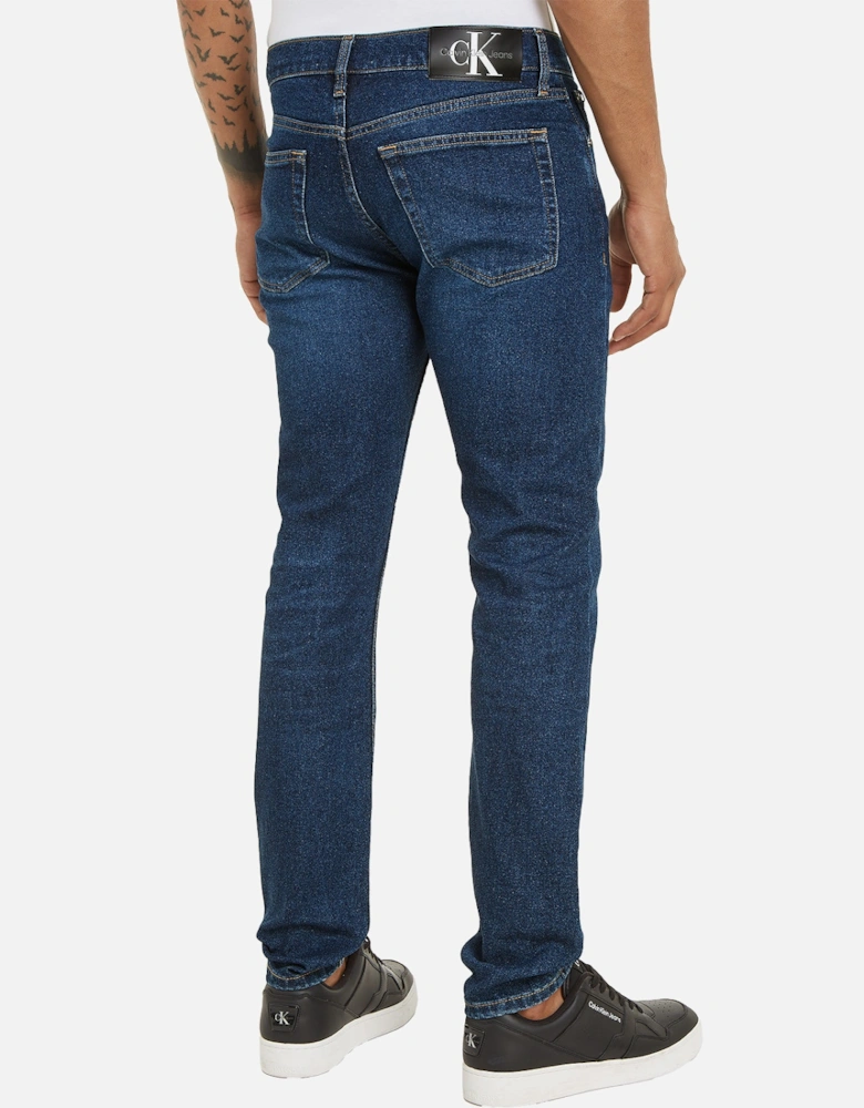 Mens Slim Taper Jeans (Dark Denim)