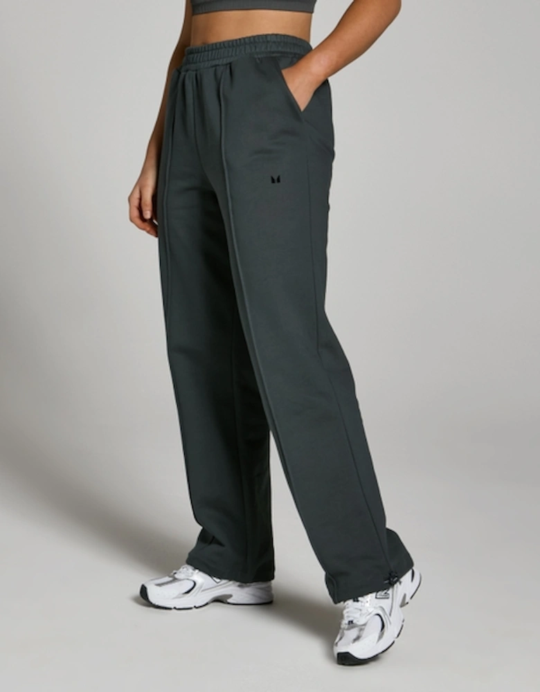 Women's Lifestyle Heavyweight Joggers - Dark Shadow