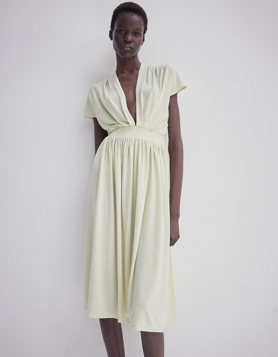 Bythos Dress in Lime, 5 of 4