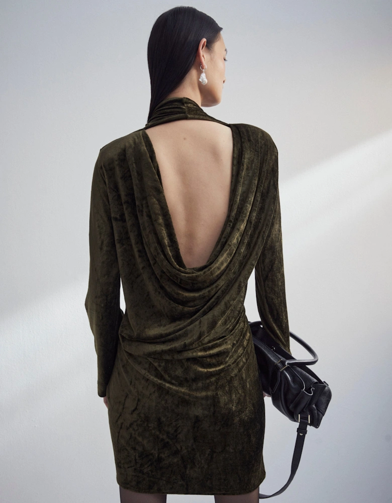 Jula Dress in Moss