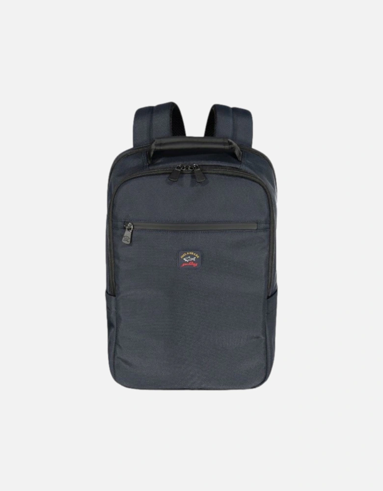 Backpack with Logo Rubber Badge 050 Navy