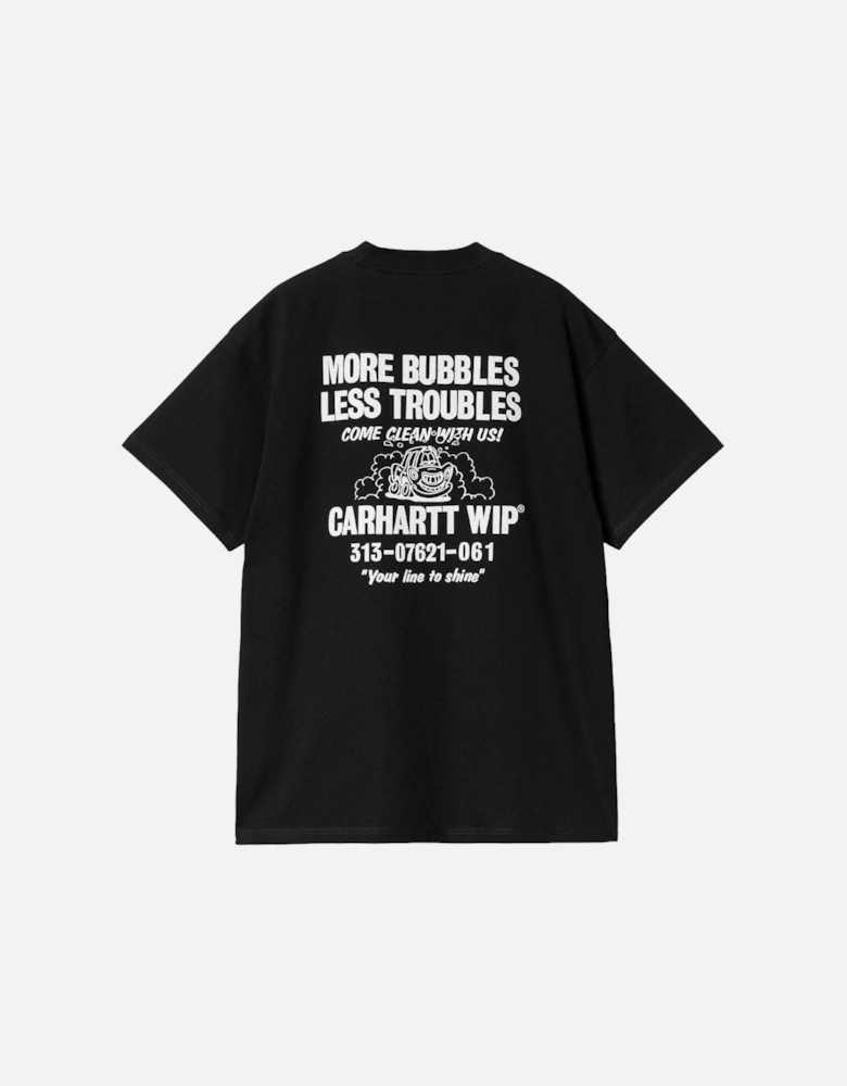Less Troubles T-Shirt - Black