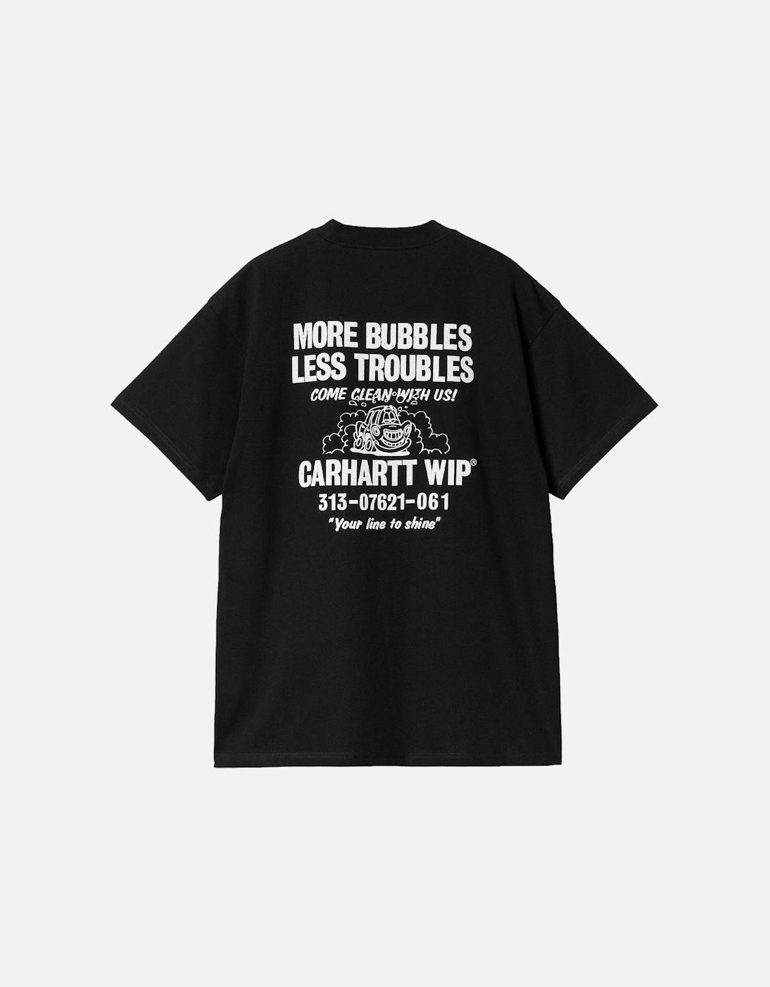 Less Troubles T-Shirt - Black, 6 of 5