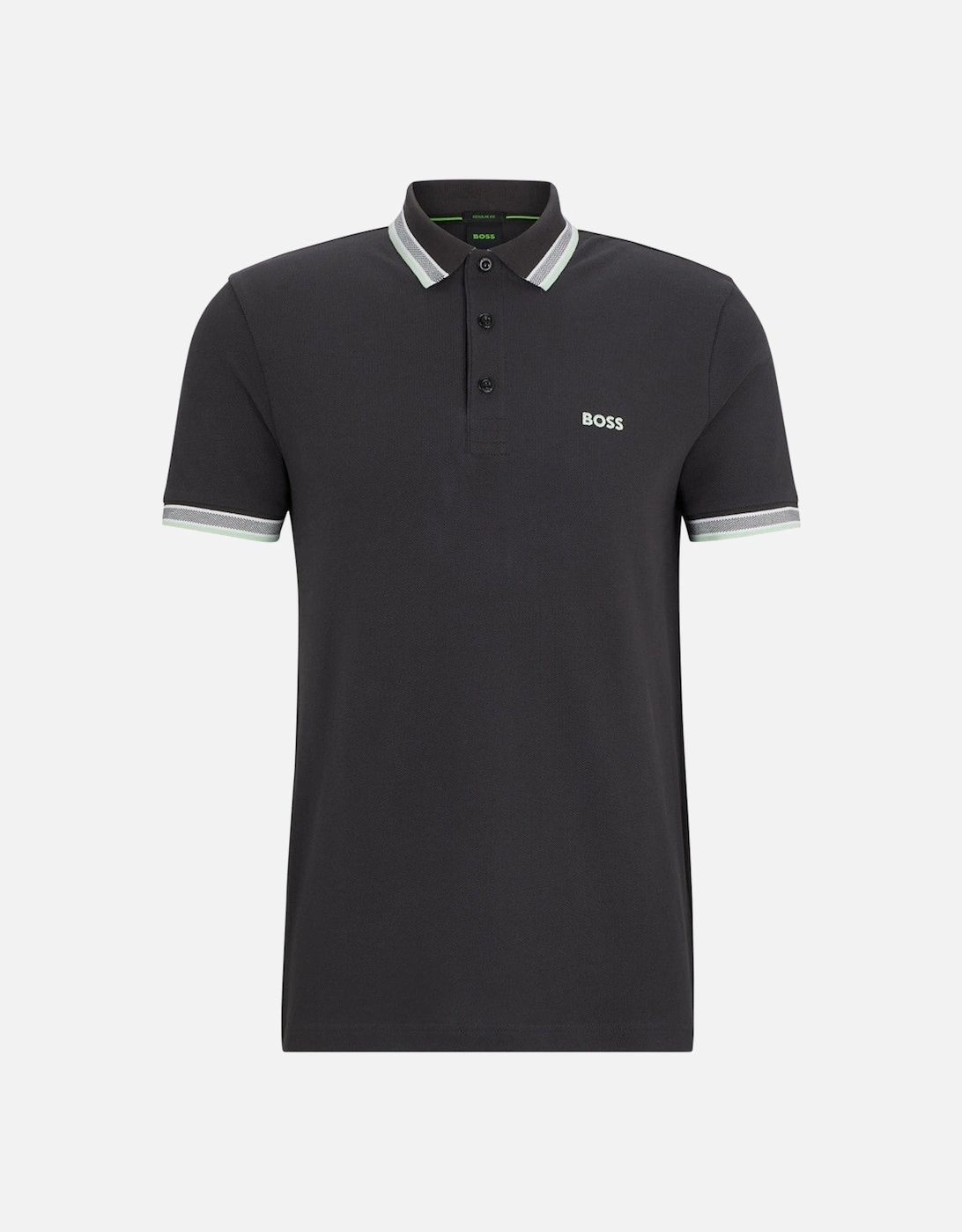 BOSS Green Paddy Polo Shirt 10241663 016  Charcoal, 2 of 1