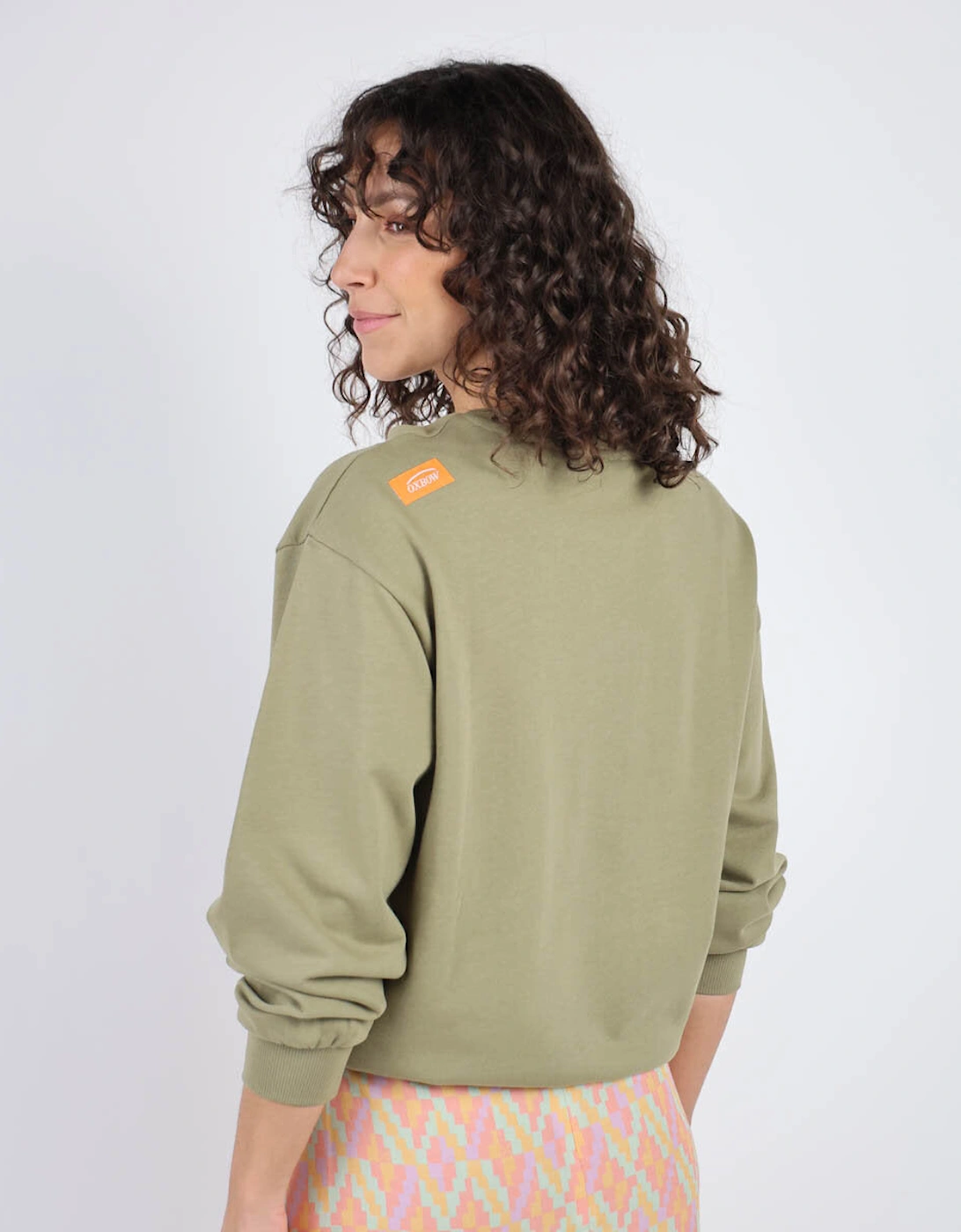 Womens Sarda Printed Sweatshirt