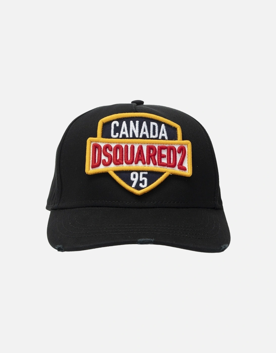 Embroidered Canada 95 Shield Logo Black Cap