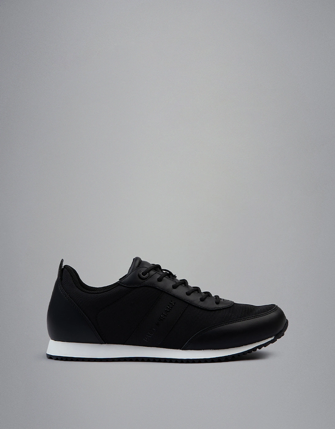 Men's Tech Fabric and Leather Hybrid Sneakers, 5 of 4