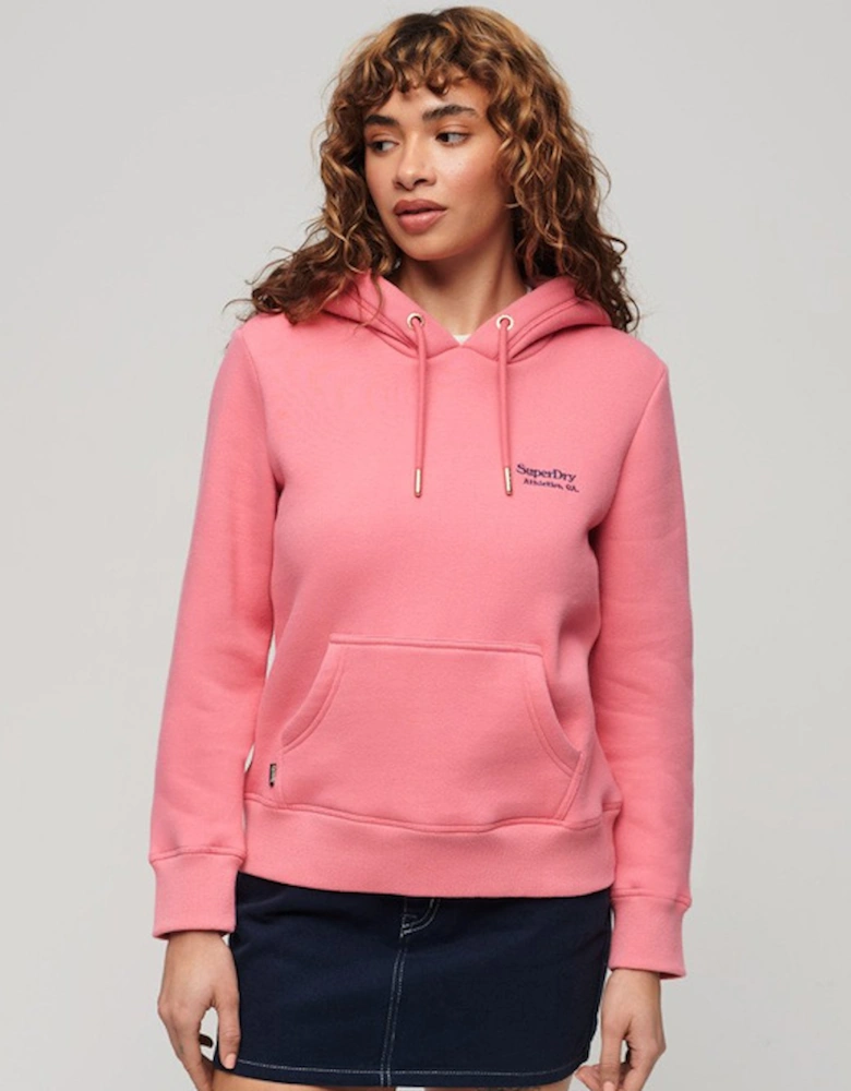 Women's Essential Logo Hoodie Camping Pink