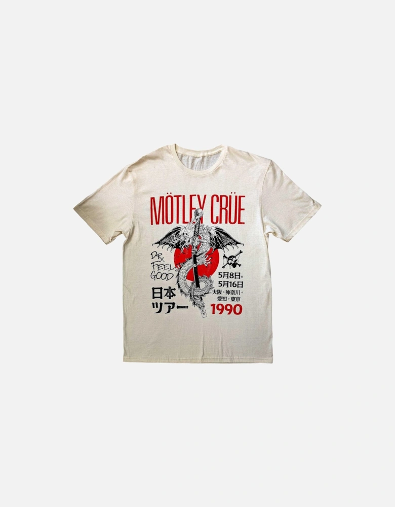 Unisex Adult Dr Feelgood Japanese Tour ?'90 Cotton T-Shirt