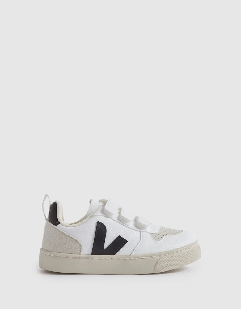 Veja Small V-10 Suede Velcro Trainers