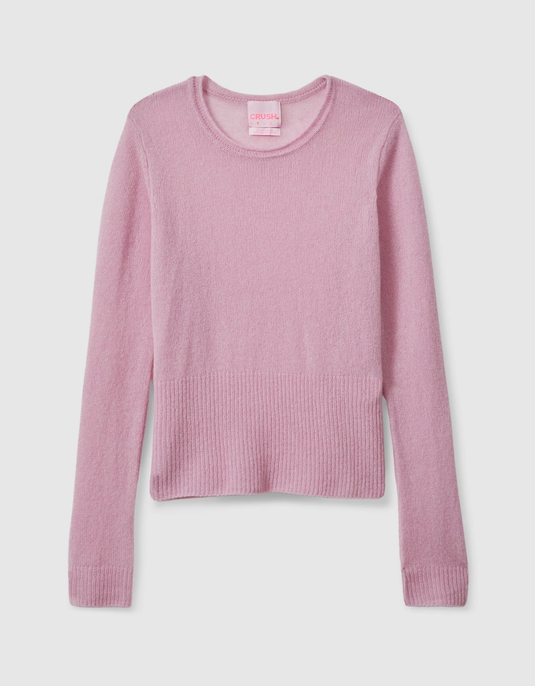 CRUSH Collection Cashmere Crew Neck Jumper, 2 of 1