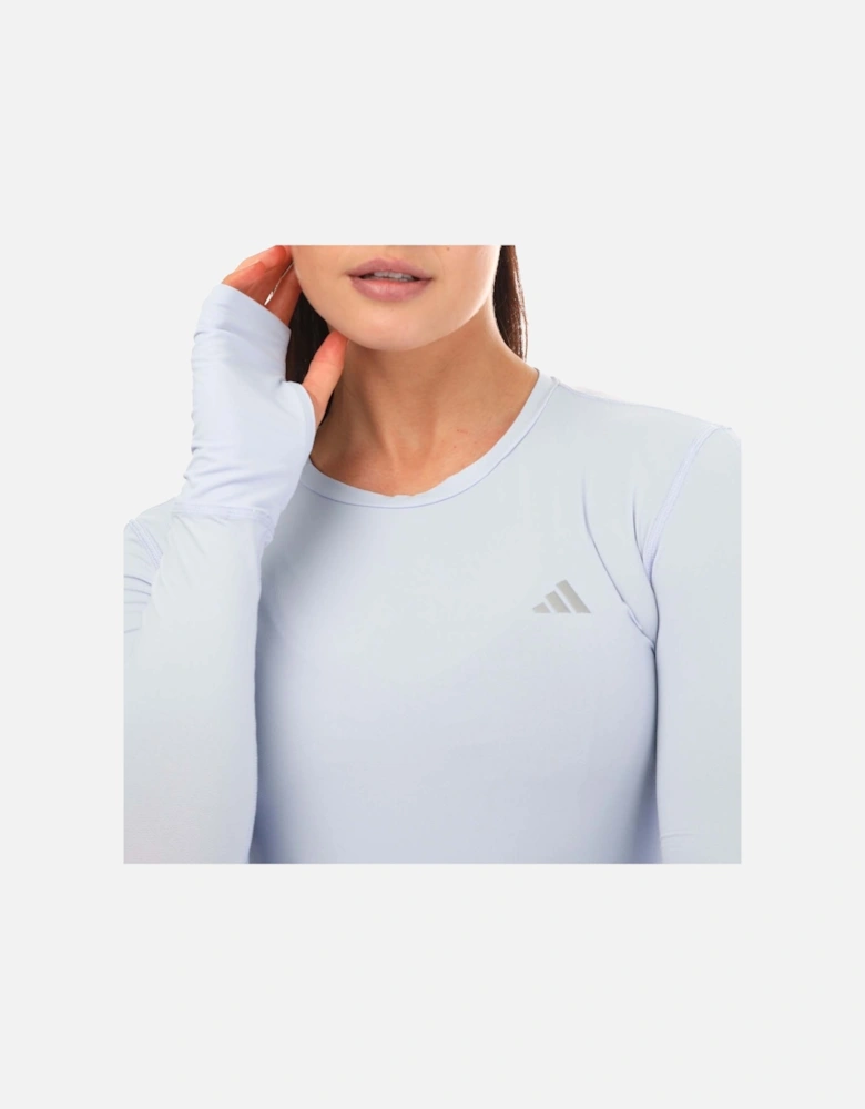 Womens Run Faster Long Sleeve T-Shirt