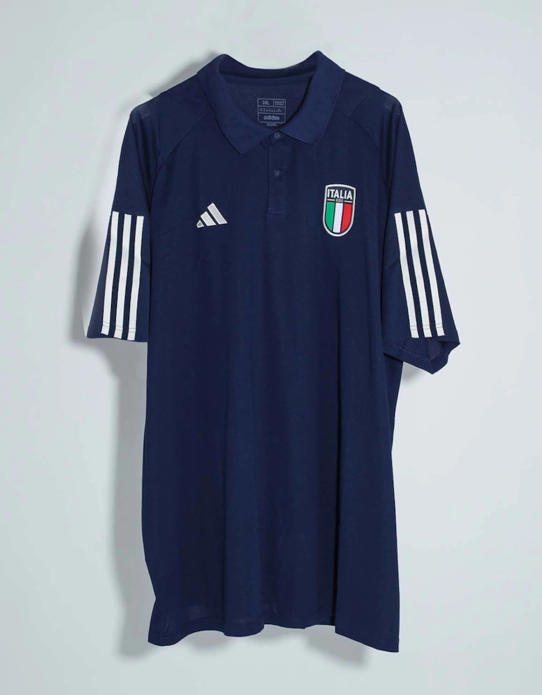 Mens Italy Tiro 23 Cotton Polo Shirt