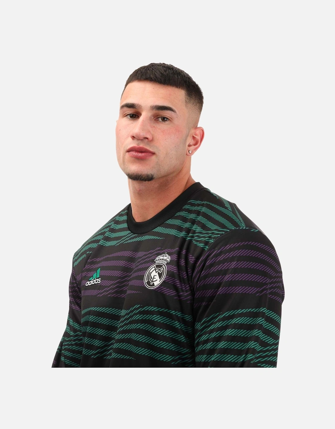 Mens Real Madrid Pre-Match Warm Top