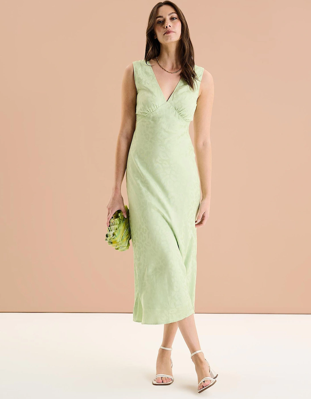 Iris Maxi Dress in Pistachio Green, 6 of 5