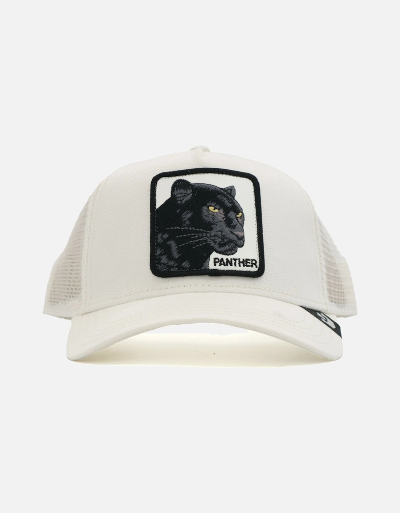 The Panther White Cap