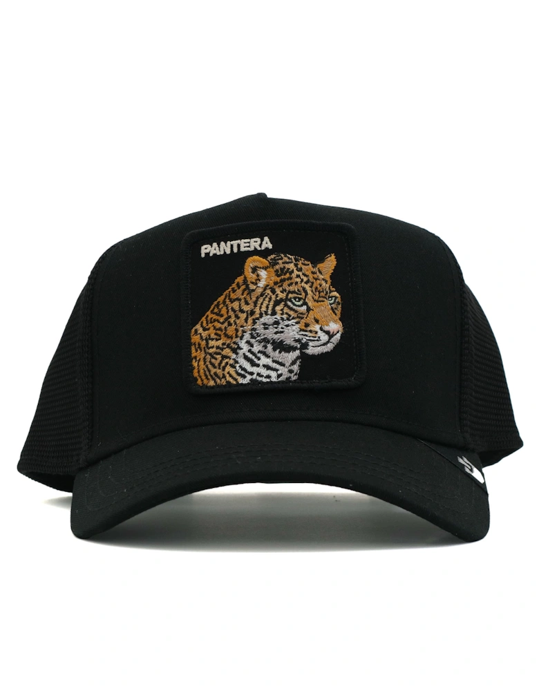 V2 Panthera Black Leopard Panther Cap