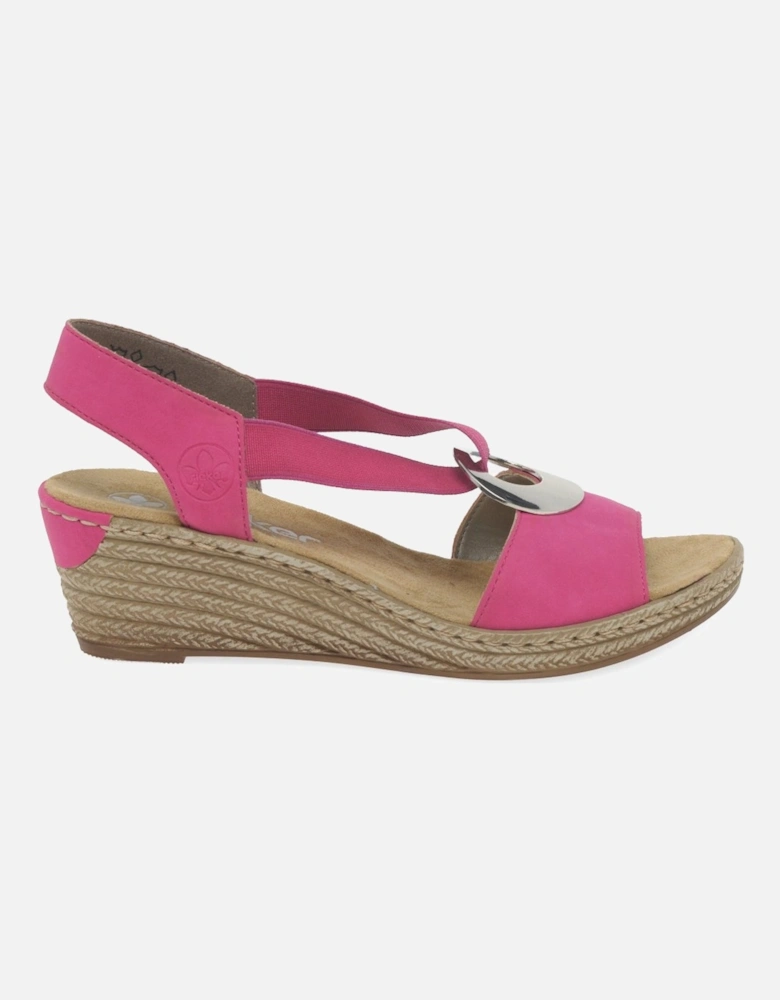 Alula Womens Wedge Heel Sandals