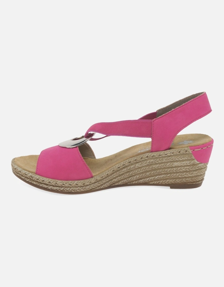 Alula Womens Wedge Heel Sandals