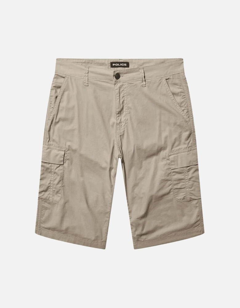 Husk 3/4 Length Beige Cargo Shorts