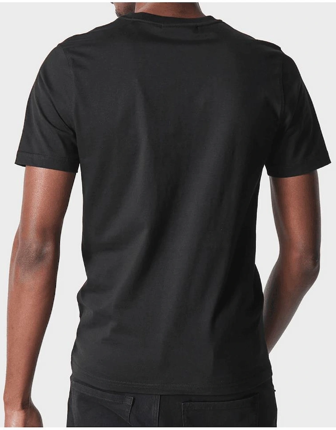Mulloy Printed Logo Black T-Shirt