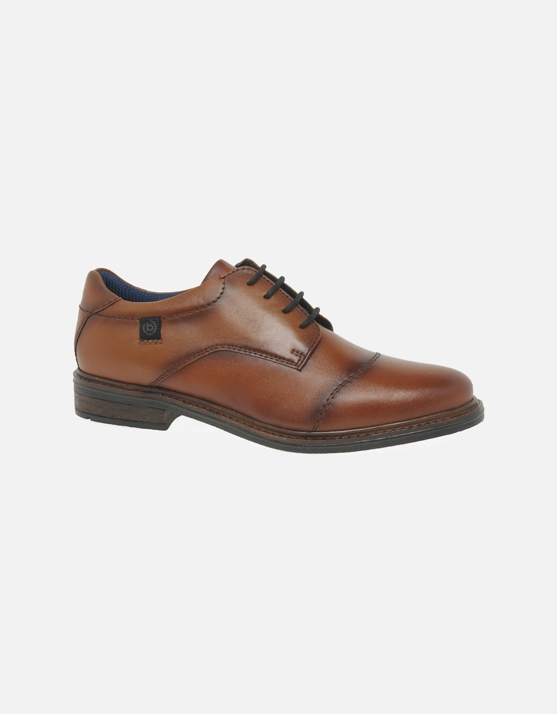 Bugatti Mens Ruggerio Cap Formal Shoes - Brown/Brown - Size: 11 - Love the Sales